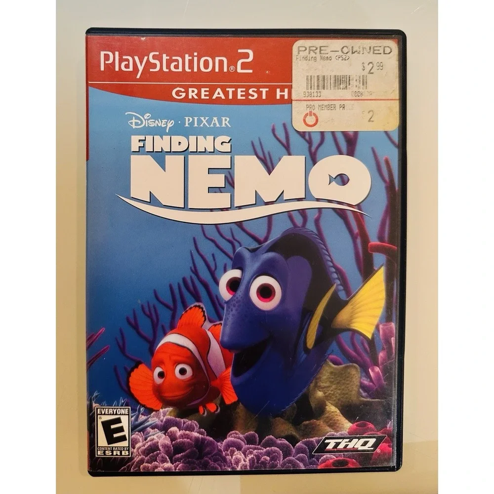 Sony PlayStation 2 LOT 4 Shrek  Finding Nemo Sonic Unleashed Harry Potter